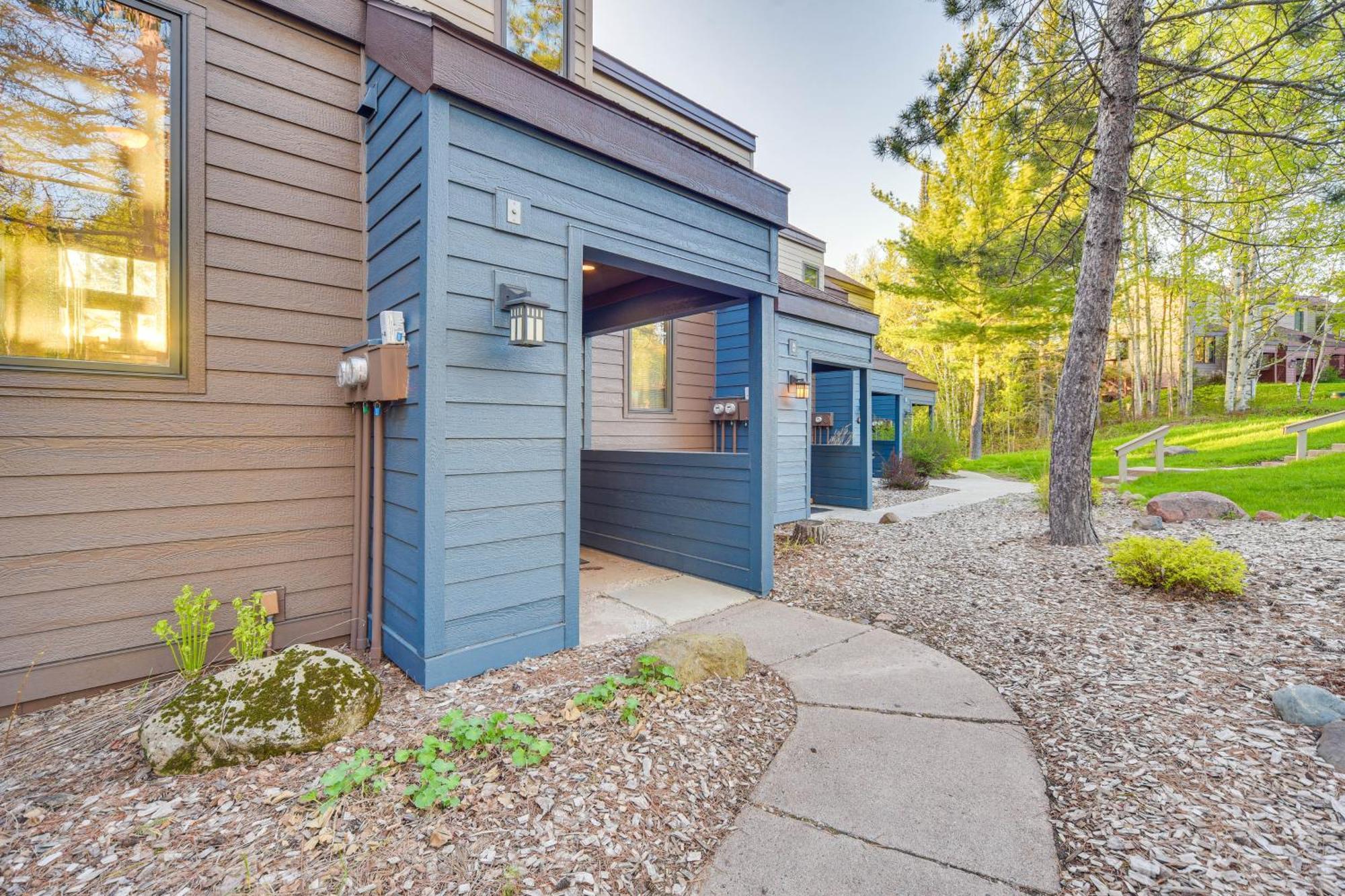 Cozy Alpine Escape Ski-In&Out at Lutsen Mtns Exterior foto