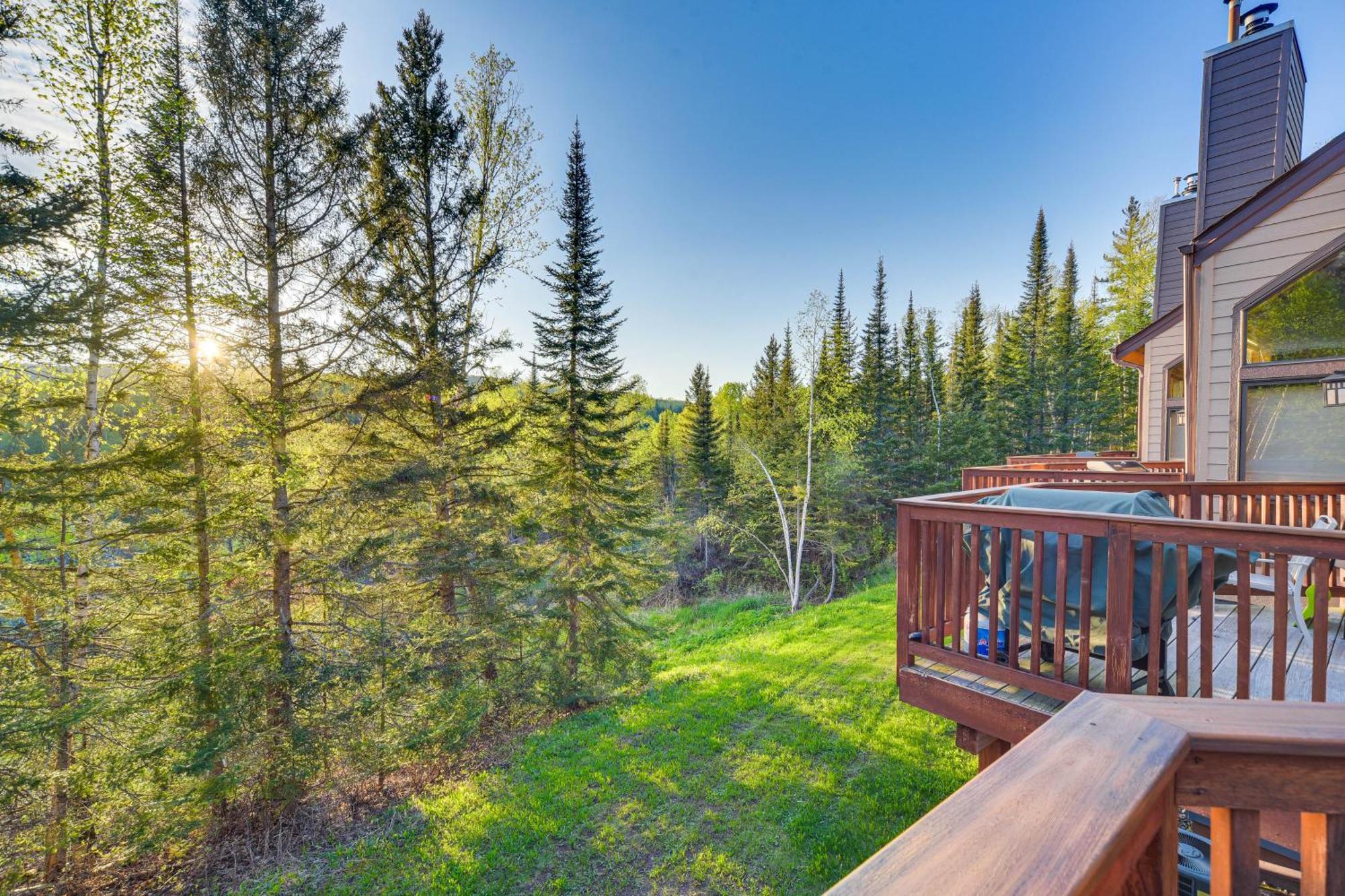 Cozy Alpine Escape Ski-In&Out at Lutsen Mtns Exterior foto